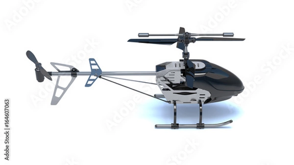 Fototapeta Helicopter 3D