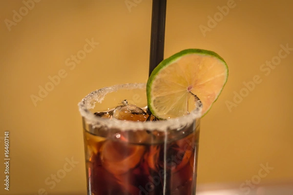 Fototapeta Cuba Libre Cocktail