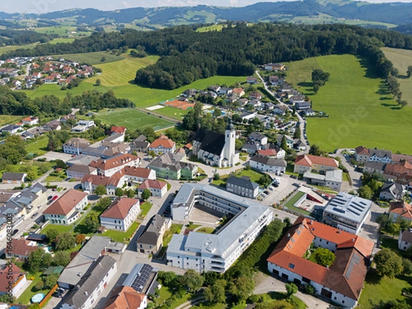 Obraz Neuhofen an der Ybbs Luftnbild