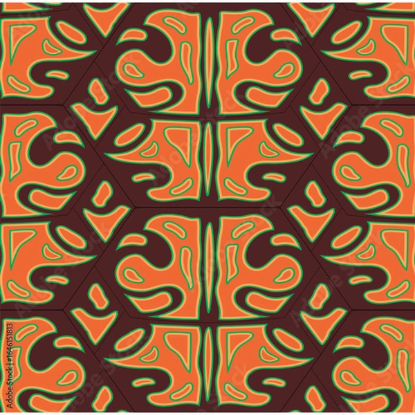 Obraz seamless floral pattern