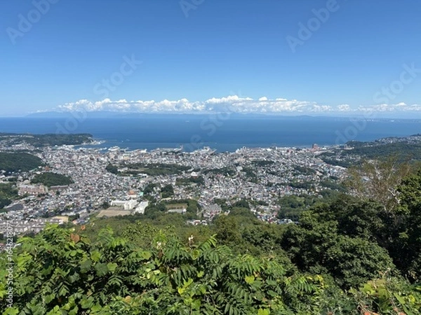 Obraz 小樽市内の天狗山展望台
