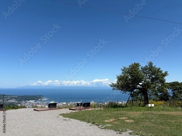 Obraz 小樽市内の天狗山展望台