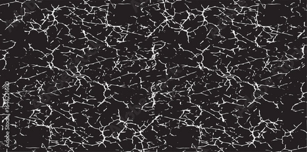 Fototapeta Scratched Grunge Urban Background Texture Vector. Dust Overlay Distress Grainy Grungy Effect. Distressed Backdrop Vector Illustration. Isolated Black on White Background. EPS 10.