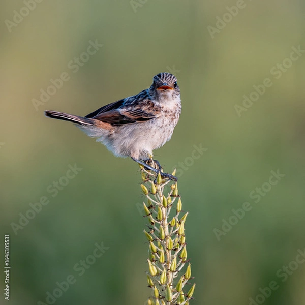 Obraz ノビタキの囀り