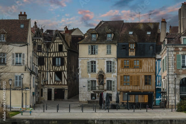 Obraz Les maisons de ville