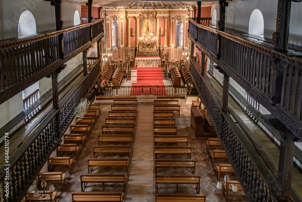 Obraz Les balcons de l'église
