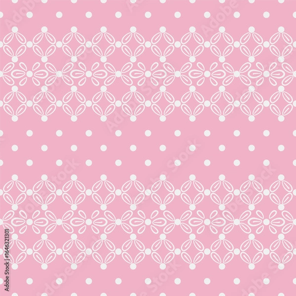 Fototapeta A delightful seamless pattern