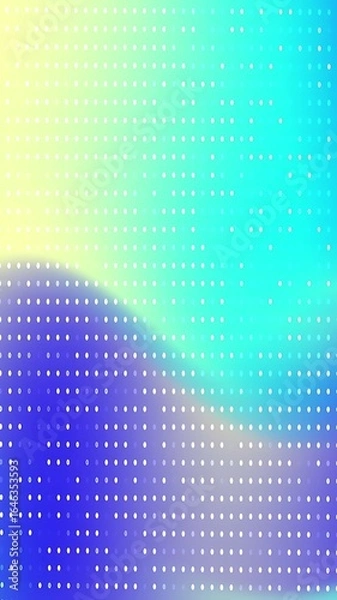 Obraz Gradient dot matrix overlay on background, versatile for digital design, tech concepts, modern aesthetics, and futuristic themes. Suitable for presentations, web design, and backgrounds.