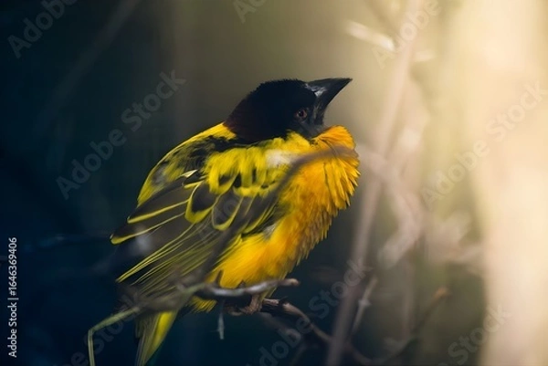 Obraz bird on a branch