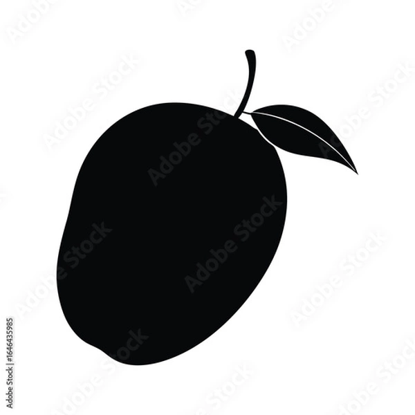 Fototapeta mango vector illustration