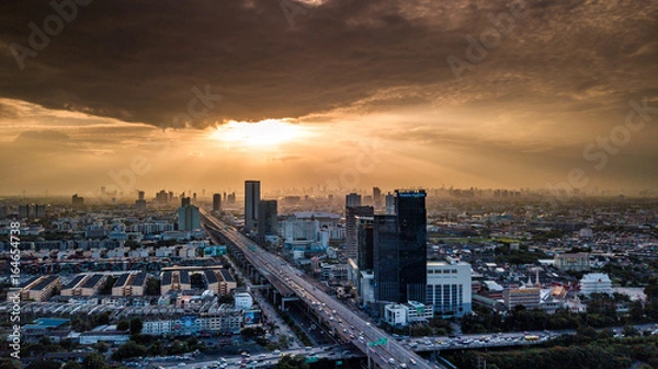 Obraz Urban Sunray in Bangkok