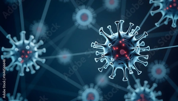 Fototapeta Medical technology A global genomics network crowdsources rare variant discoveries, linking bioinformatics data with patient stories and case reports (1)