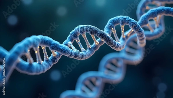 Fototapeta Medical technology A hospital network shares de-identified genomic data with a global research database, driving discovery of new disease biomarkers and unlocking (3)