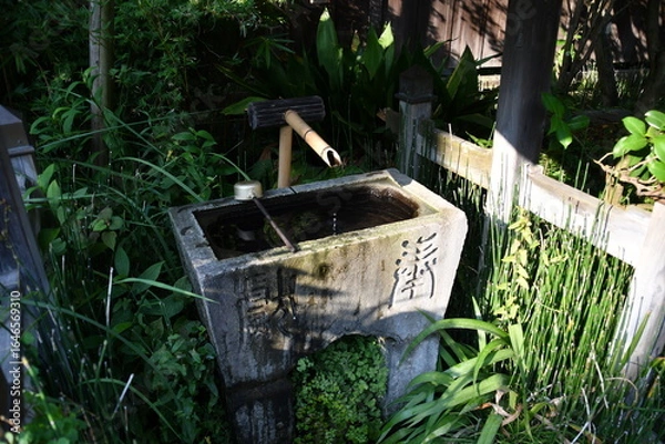 Fototapeta 手鑓水　大巧寺　鎌倉