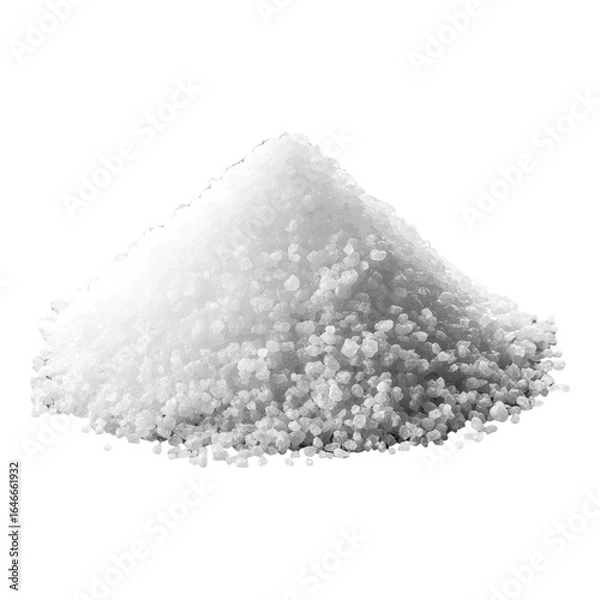 Fototapeta Epsom salt isolated on transparent background