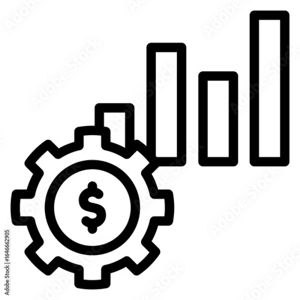 Obraz Managerial Icon