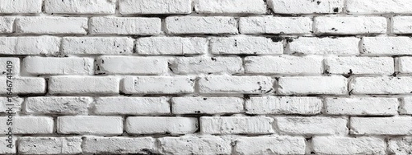 Fototapeta Whitewashed brick wall texture (7)