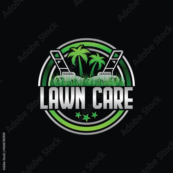 Obraz Lawn Care Logo