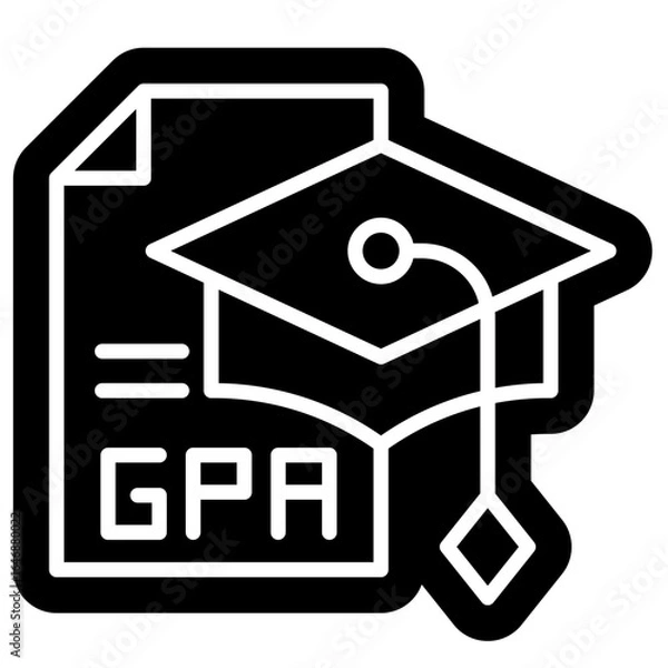 Obraz Cumulative GPA Icon