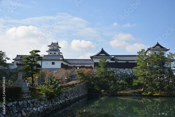 Fototapeta 今治城の風景