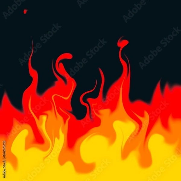 Obraz Fire background