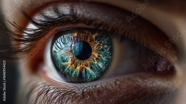 Fototapeta World Sight Day. October 10. Global event meant to draw attention on blindness and vision impairment. Vector illustration.
