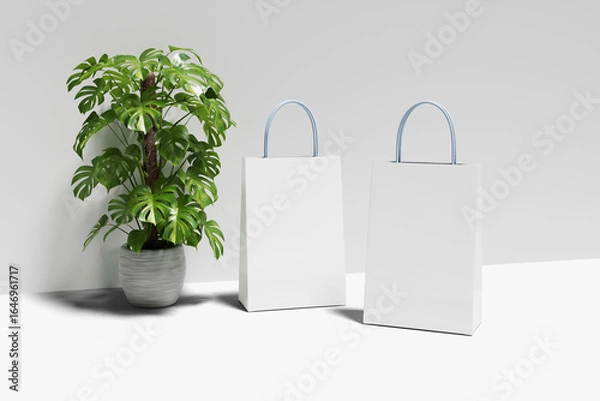 Obraz Paper Bag Mockup