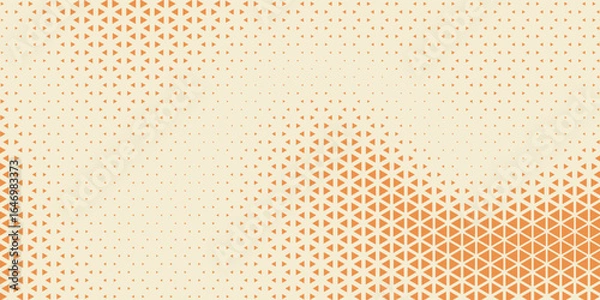 Fototapeta Abstract triangular background. Color geometric pattern. Grunge background as design element. Vector illustration.