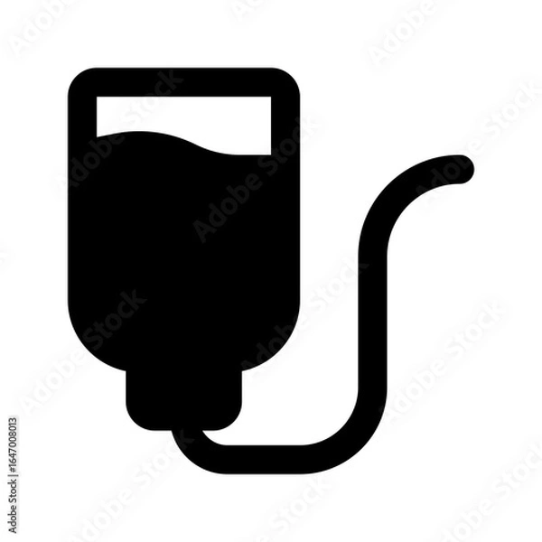 Obraz infusion line icon