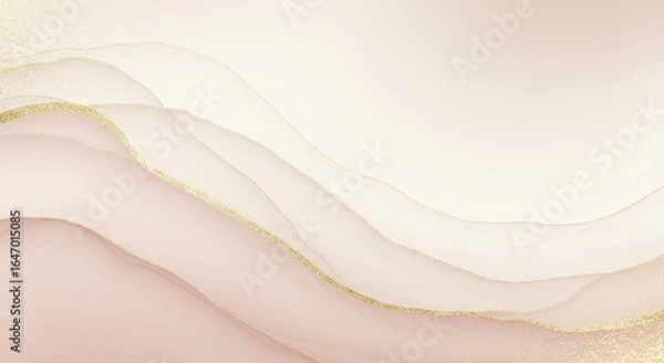 Obraz Blush Mist – Gentle Wealth Touch