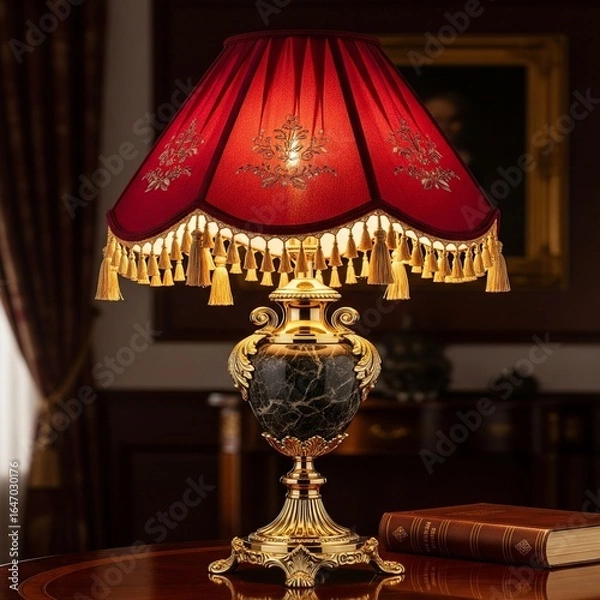 Obraz luxury table lamp