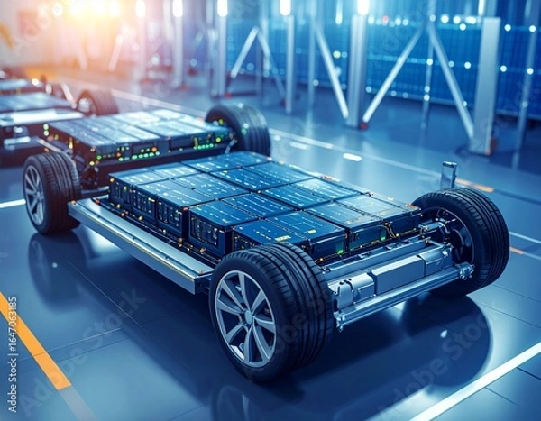 Obraz EV Battery on Chassis