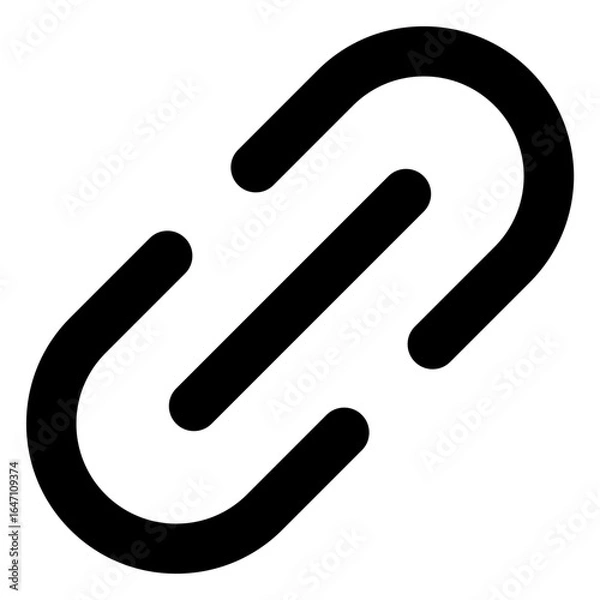 Fototapeta Interlocking Chain Links Icon