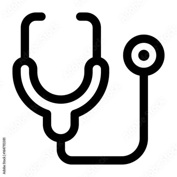 Fototapeta stethoscope icon