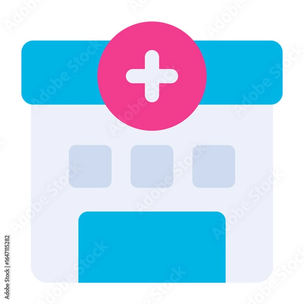 Obraz hospital icon