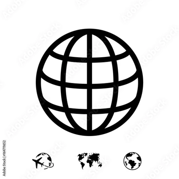 Obraz web icon stock vector illustration flat design