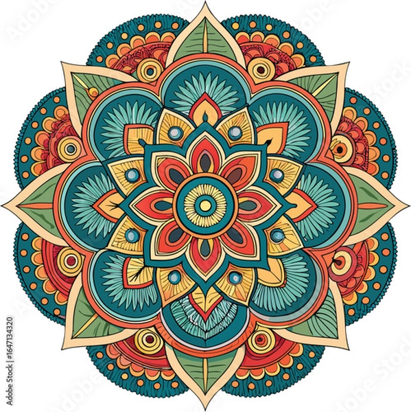 Obraz Decorative mandala design