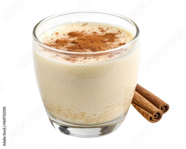 Obraz eggnog isolated on a transparent background.	