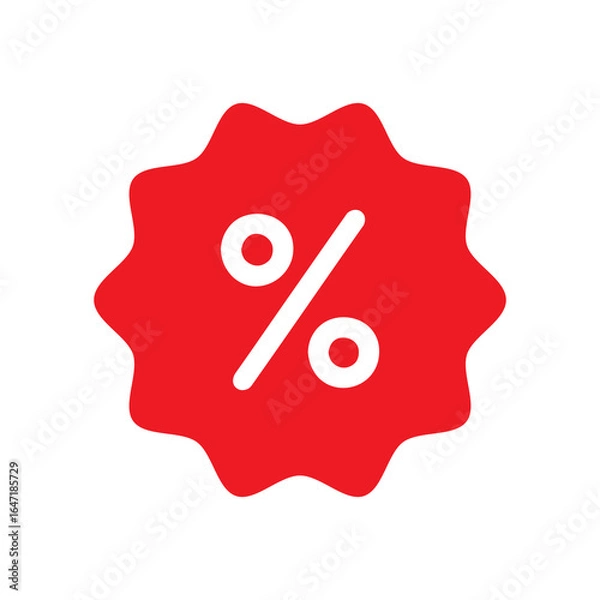 Obraz Red Percent