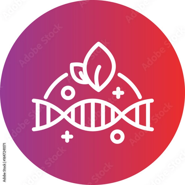 Obraz Nutrition Label Vector Style Icon