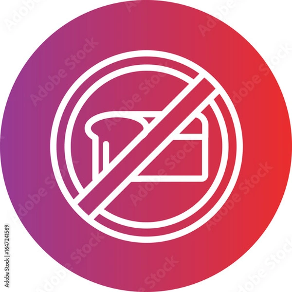 Obraz Low Carb Vector Style Icon