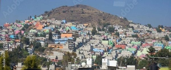 Obraz Mexique favelas