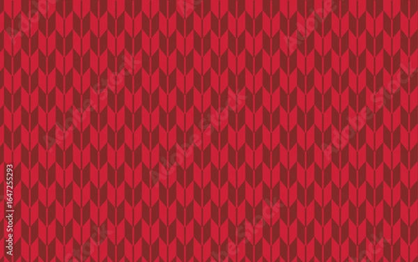 Obraz 矢絣（やがすり）/赤