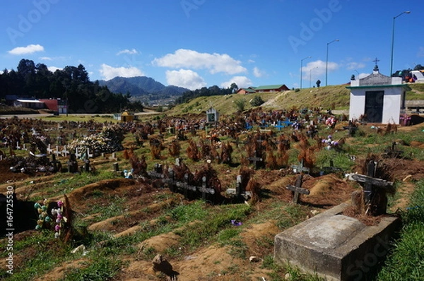 Obraz Mexique cimetière