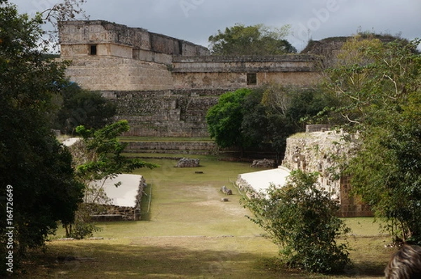 Obraz Méxique pyramides aztèques 
