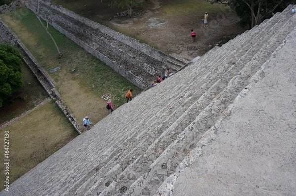 Obraz Méxique pyramides aztèques 
