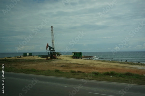 Obraz Cuba pétrole