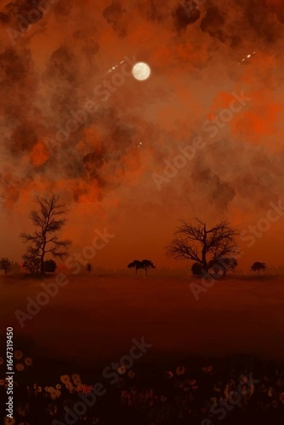 Fototapeta งานศิลปะที่ไม่มีชื่อ