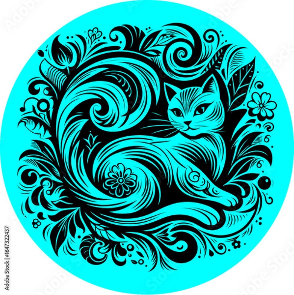 Obraz Cute Cat decoration Art 