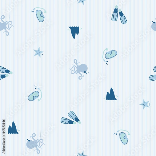 Fototapeta cute pattern print